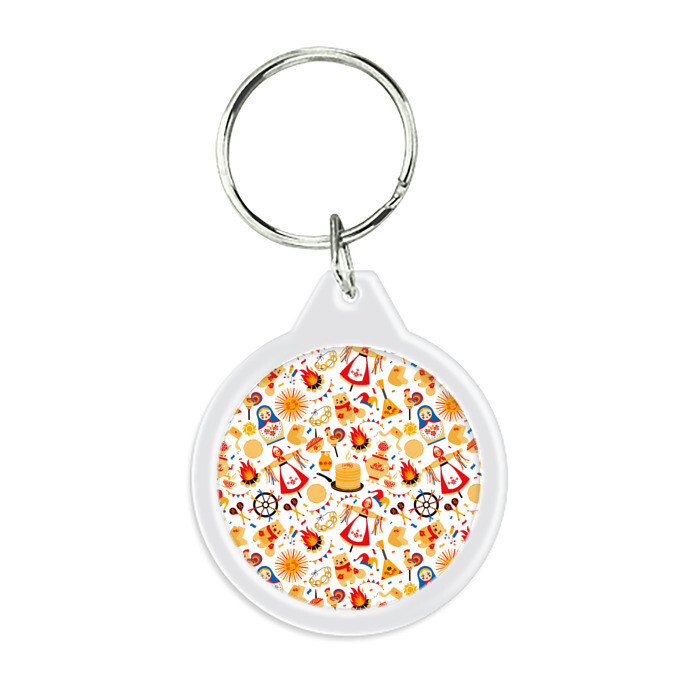 Брелок круглый Славянская символика фото