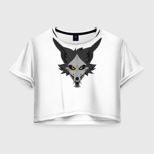 Женская футболка Crop-top 3D Фурришка фото