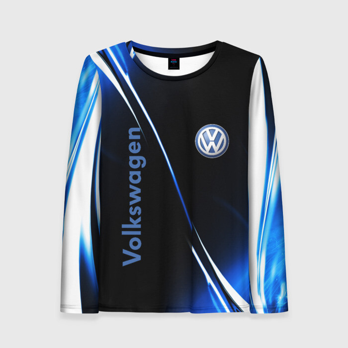 Женский лонгслив 3D VOLKSWAGEN фото