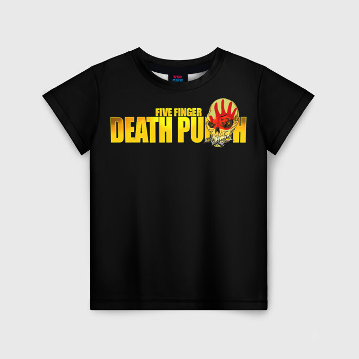 Детская футболка 3D FFDP | Five Finger Death Punch фото