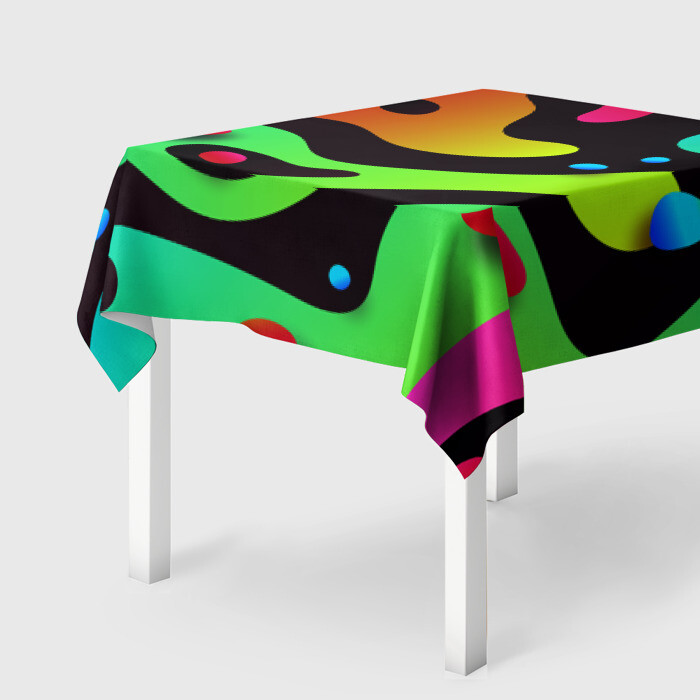 Скатерть 3D Неон фото