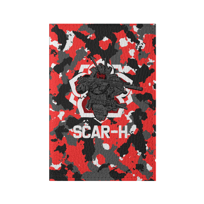 Обложка для паспорта матовая кожа самурай фото