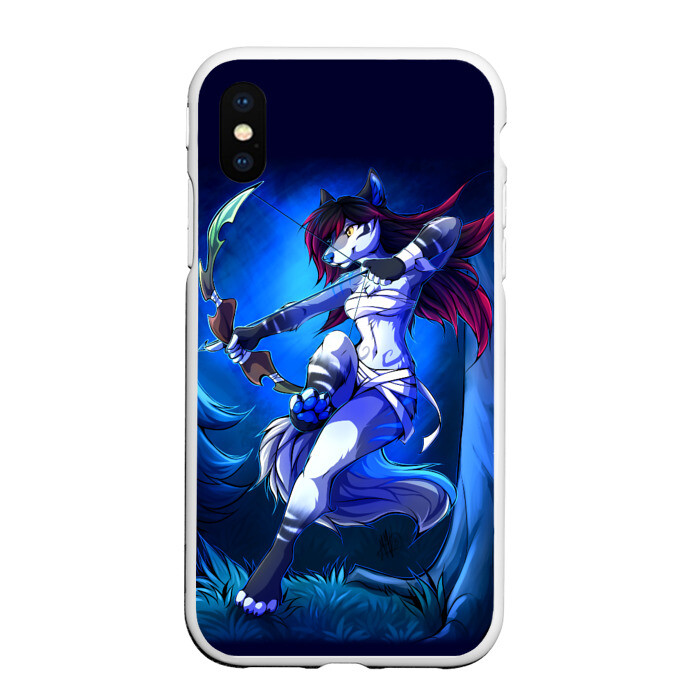 Чехол для iPhone XS Max матовый Furry warrior фото