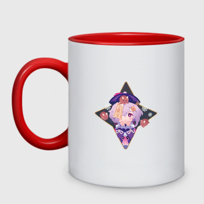 Кружка двухцветная Милашка Ци Ци фото