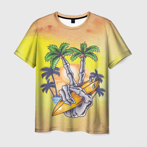 Мужская футболка 3D Пис фото