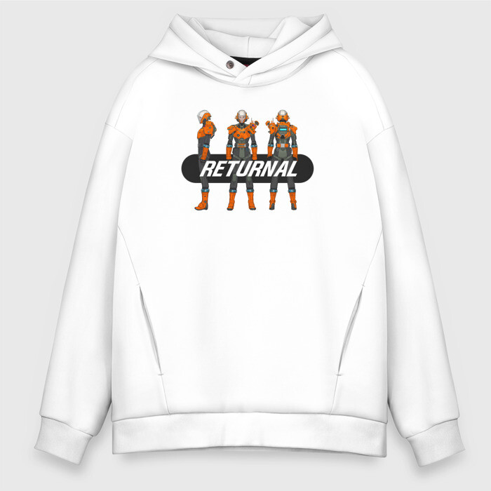 Мужское худи Oversize хлопок returnal фото