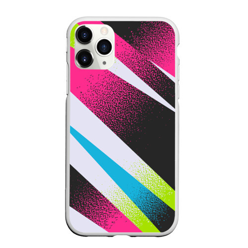 Чехол для iPhone 11 Pro матовый Sport style Линии фото