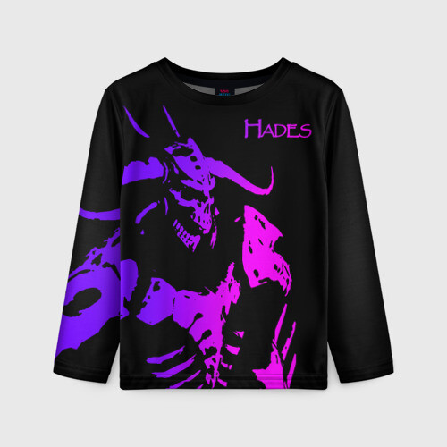 Детский лонгслив 3D Hades demon фото