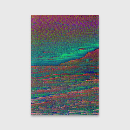 Обложка для паспорта матовая кожа ГЛИТЧ ПОМЕХИ (Z) фото