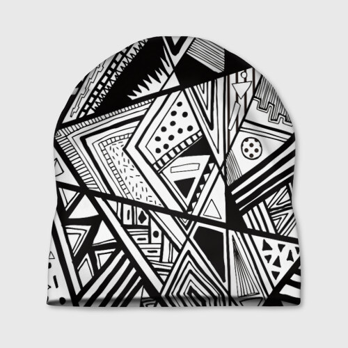 Шапка 3D абстракционизм фото