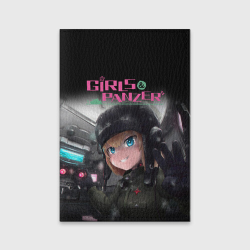 Обложка для паспорта матовая кожа Девушки и танки Girls und Panzer (Z) фото