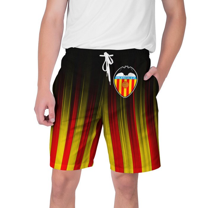 Мужские шорты 3D FC VALENCIA ФК ВАЛЕНСИЯ фото