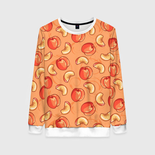 Женский свитшот 3D Яблоки фото