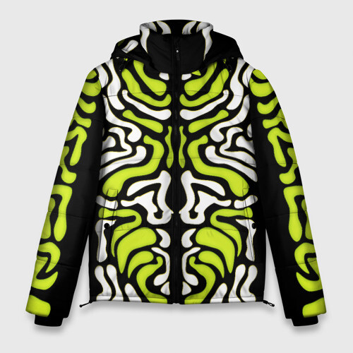 Мужская зимняя куртка 3D УФО УЗОР фото