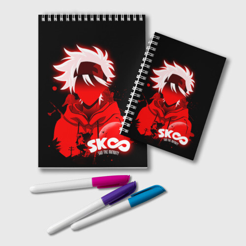 Блокнот SK8 the Infinity Reki фото