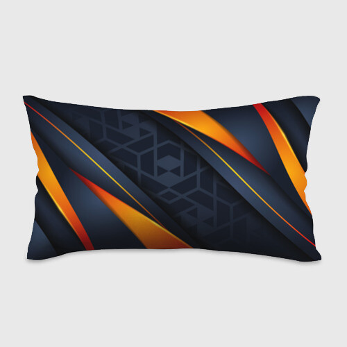 Подушка 3D антистресс BLACK ORANGE фото