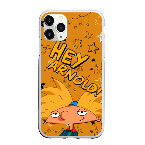 Чехол для iPhone 11 Pro матовый Эй Арнольд! фото