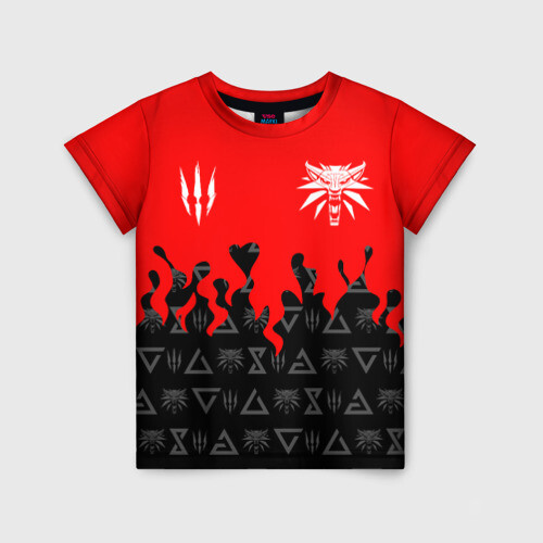 Детская футболка 3D THE WITCHER [5] фото