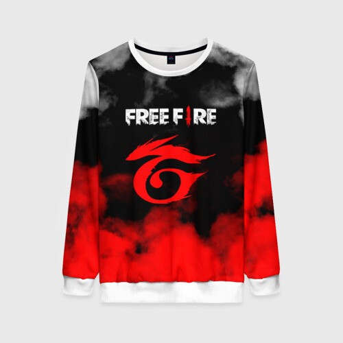 Женский свитшот 3D Free Fire ? Фри Фаер фото