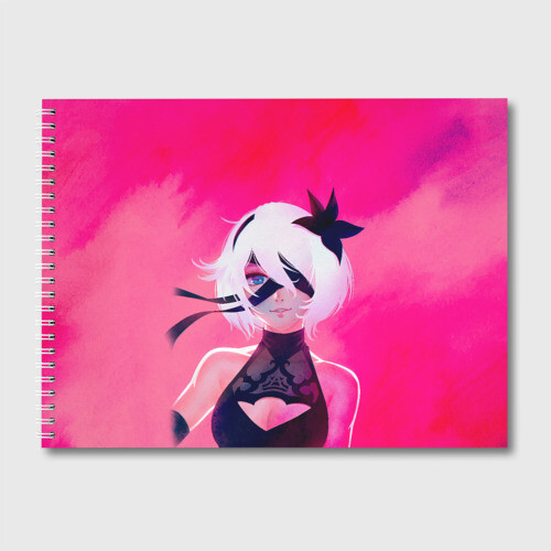 Альбом для рисования Nier Automata | 2B (Z) фото