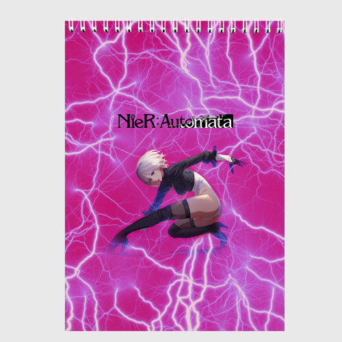 Скетчбук YoRHa Light Nier Automata (Z) фото