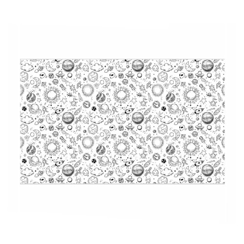 Бумага для упаковки 3D Space фото