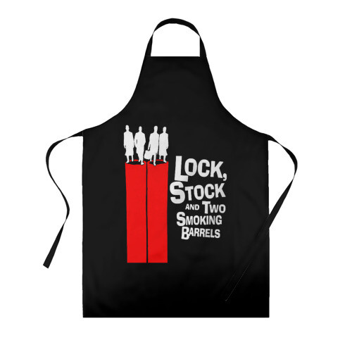 Фартук 3D Карты деньги два ствола фото