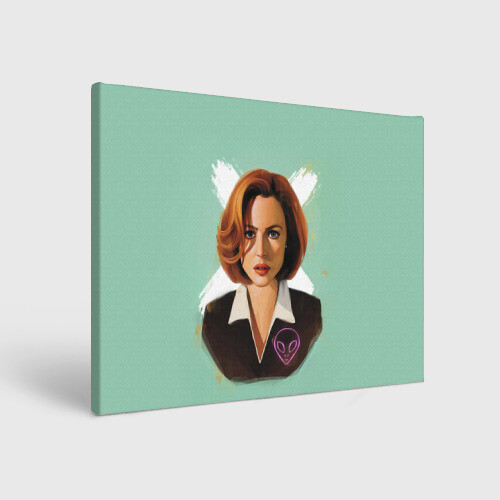 Холст прямоугольный Дана Скалли фото