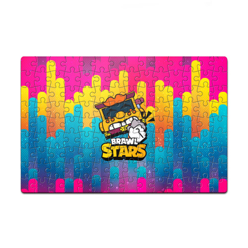 Головоломка Пазл магнитный 126 элементов Грифф Griff Brawl Stars фото