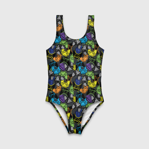 Детский купальник 3D Геймер фото