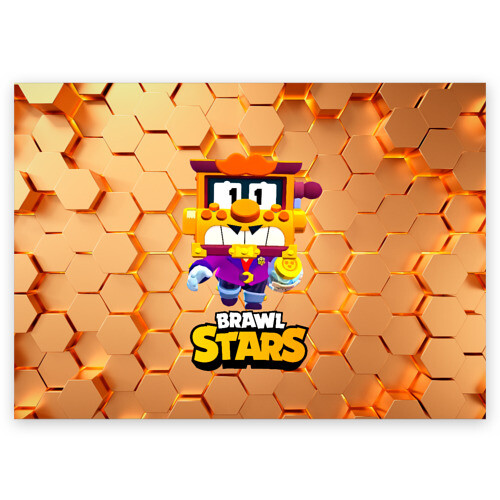 Поздравительная открытка Грифф Griff Brawl Stars фото