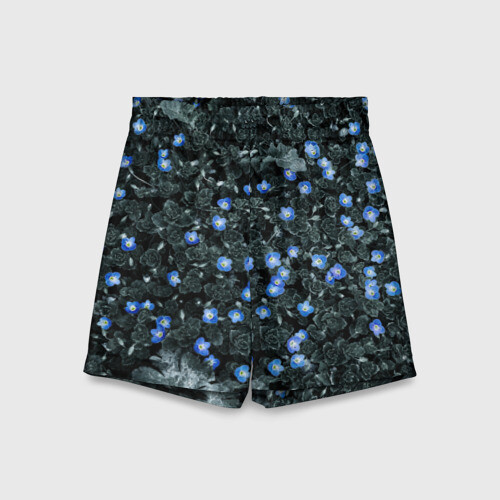 Детские спортивные шорты 3D Маленькие ЦветЫ фото