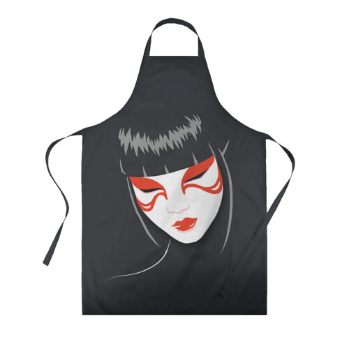 Фартук 3D Японка фото