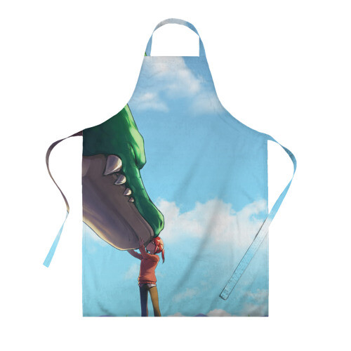 Фартук 3D Дракон-горничная Кобаяши фото