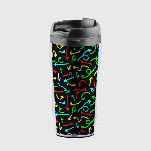Термокружка-непроливайка Стрелочки фото