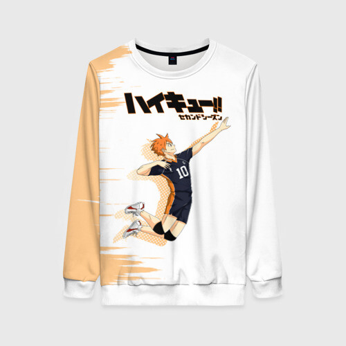 Женский свитшот 3D Шоё Хината Haikyuu!! фото
