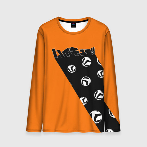 Мужской лонгслив 3D Haikyu!! ВОЛЕЙБОЛ!! фото