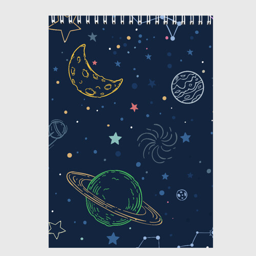 Скетчбук Космическая одиссея фото