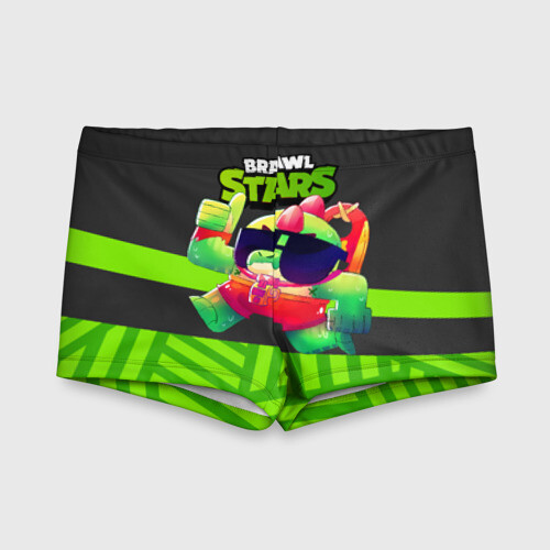 Детские купальные плавки 3D Плохиш Базз Buzz Brawl Stars фото