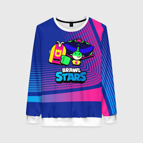 Женский свитшот 3D Плохиш Базз Buzz Brawl Stars фото