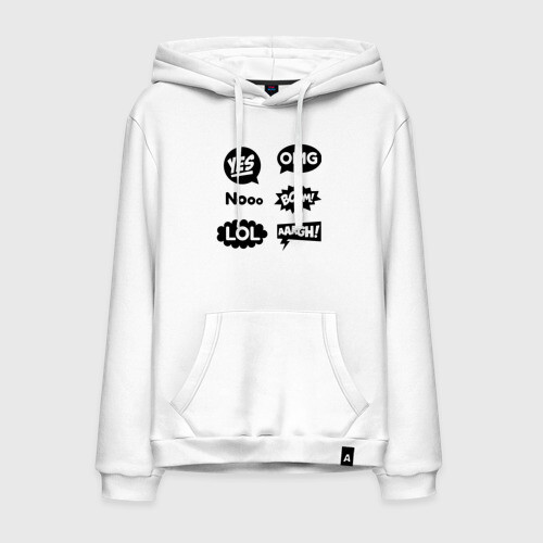 Мужская толстовка Надписи фото