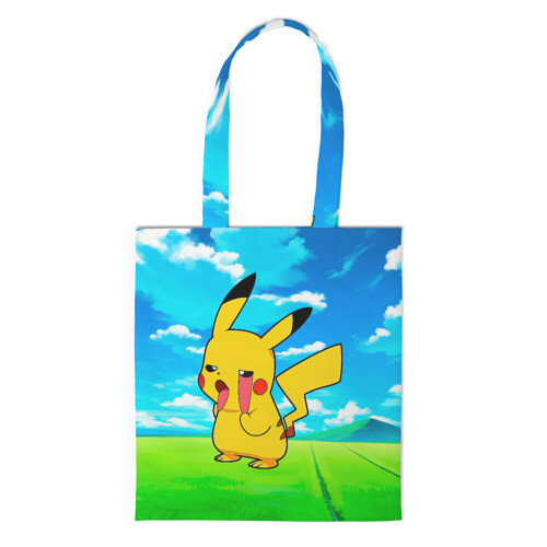 Шоппер 3D Уставший Пикачу фото