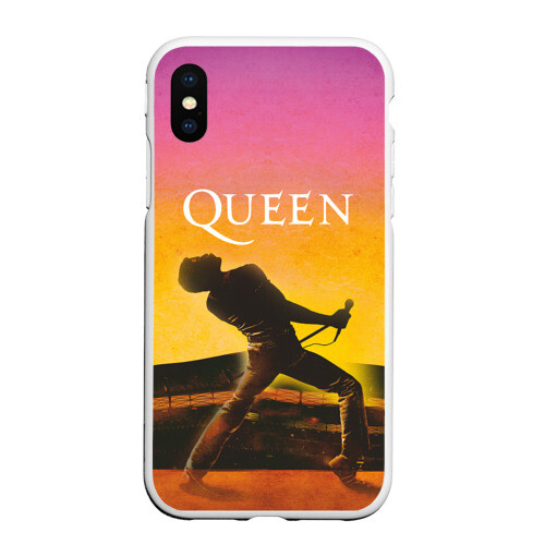 Чехол для iPhone XS Max матовый Queen Freddie Mercury (Z) фото