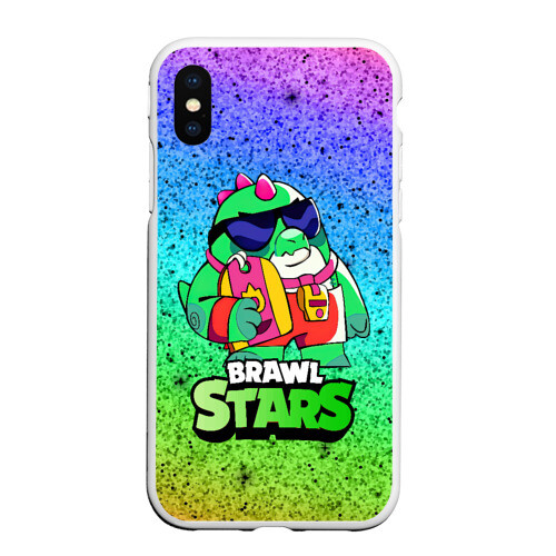 Чехол для iPhone XS Max матовый Базз Buzz Brawl Stars фото