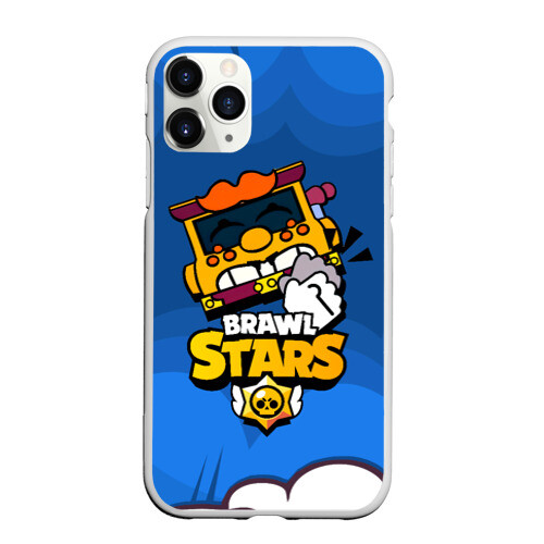Чехол для iPhone 11 Pro матовый Грифф Griff Brawl Stars фото