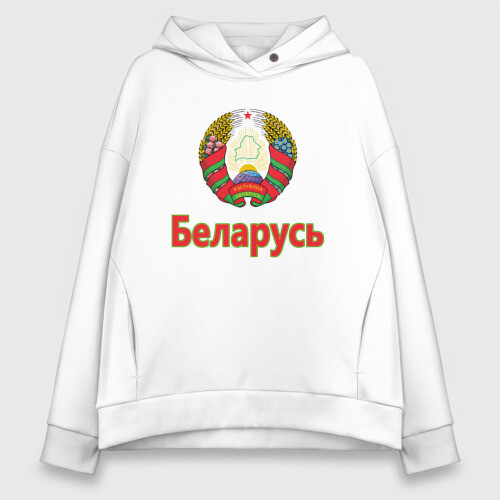 Женское худи Oversize хлопок Беларусь фото