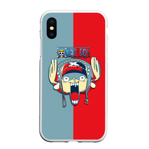 Чехол для iPhone XS Max матовый Сопливый Тони Тони Чоппер | One Piece фото