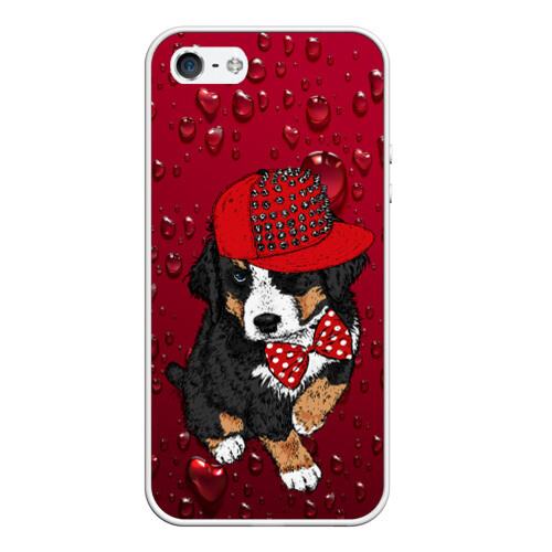 Чехол для iPhone 5/5S матовый Cool Dog фото