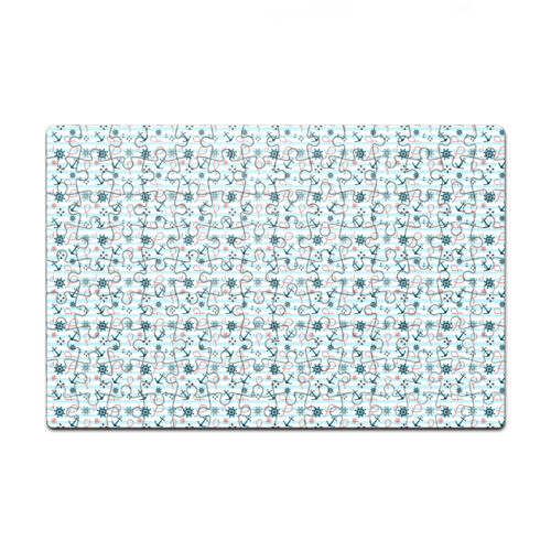 Головоломка Пазл магнитный 126 элементов Морской фон фото