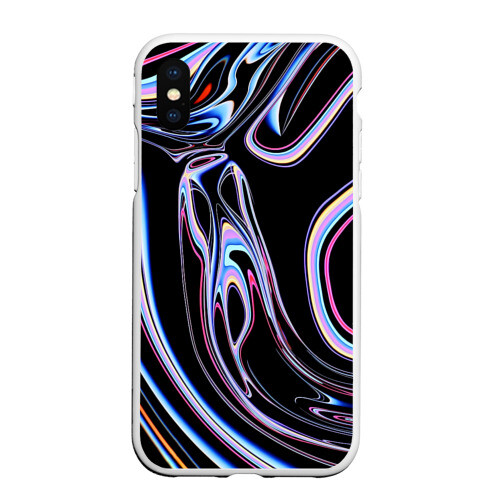 Чехол для iPhone XS Max матовый Скин - Темная материя фото